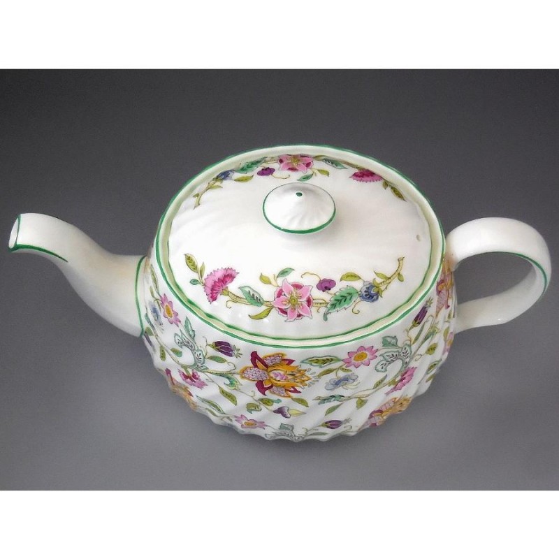 MINTON　ハドンホール ティーポット　楕円皿　ハドンホール クリーマー　3点 MINTON ハドンホール ティーポット 楕円皿 ハドンホール