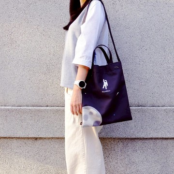 擁抱宇宙之太空人真偉大,三用帆布包