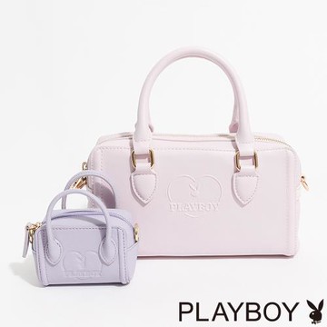 PLAYBOY - 手提包  Aimer系列 - 粉紫色