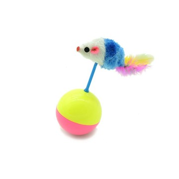新品😺不倒魚 老鼠造型 貓玩具 貓用品 不倒翁 貓咪玩具🧡歐佩特