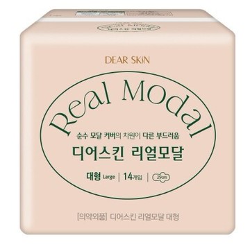 DEARSKIN Real Modal Sanitary Pads Large 14P