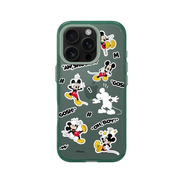 iPhone 16 Pro Clear 憂墨綠 - 迪士尼-米奇 Mickey - Sticker-嘿嘿米奇