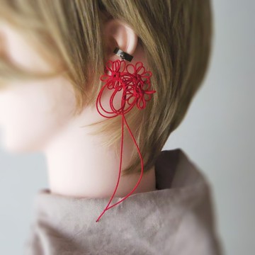 單耳飾結耳骨夾｜耀眼而萌動