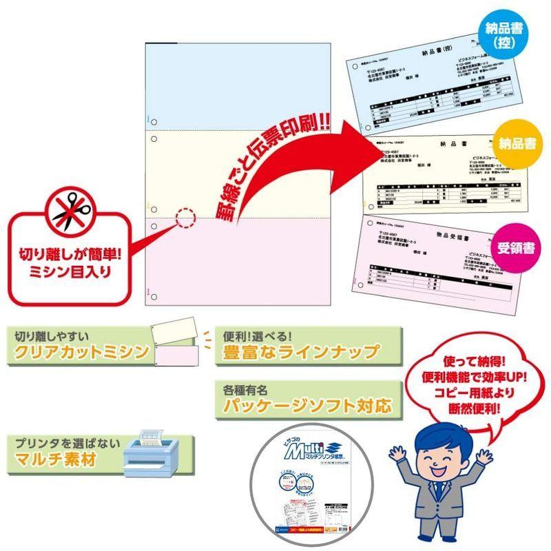 ヒサゴ 帳票 マルチプリンタ A4 白紙 EIAJ対応 100枚 BP2066