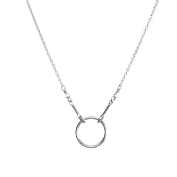 Dogeared Karma 銀色項鍊