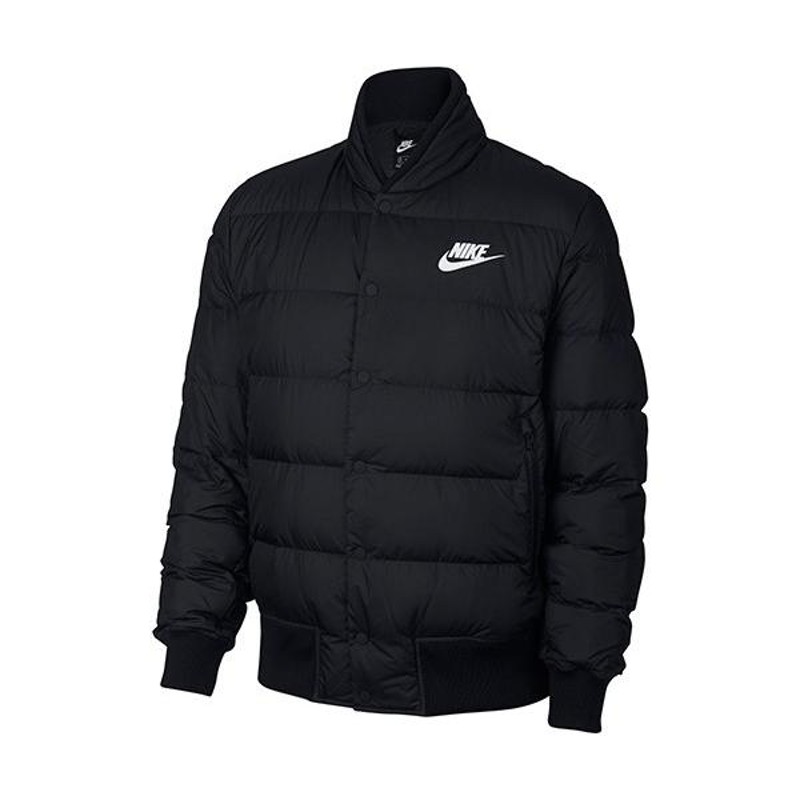 ナイキ ダウン ジャケット NIKE NSW DOWN FILL BOMBR JAKET black