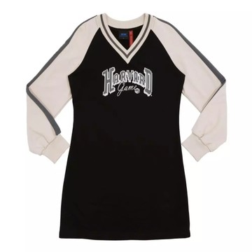 NCAA 洋裝 卡其黑 撞色 拉克蘭 長裙 女 7552158020