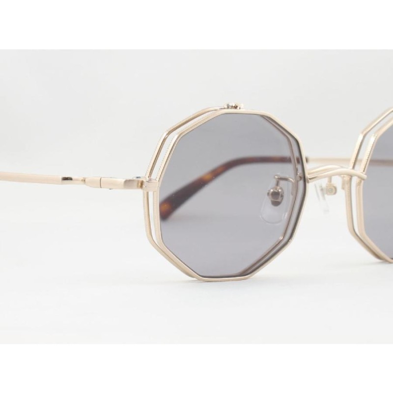 John Lennon ジョンレノン はねあげ式サングラス 全4色 JL-541 度付き対応 近視 遠視 老眼鏡 遠近両用 メンズ レディース 十角形  丸メガネ ライトカラー 複式 | LINEブランドカタログ