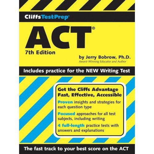 CliffsTestPrep ACT  7th Edition (Cliffs Test Prep)