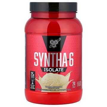 BSN, Syntha-6 Isolate，蛋白質粉混合飲品，香草冰淇淋味，2.01 磅（912 克）