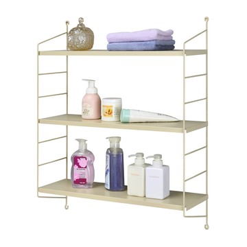 鐵線壁掛三層置物架/展示架 完美主義【Q0149】