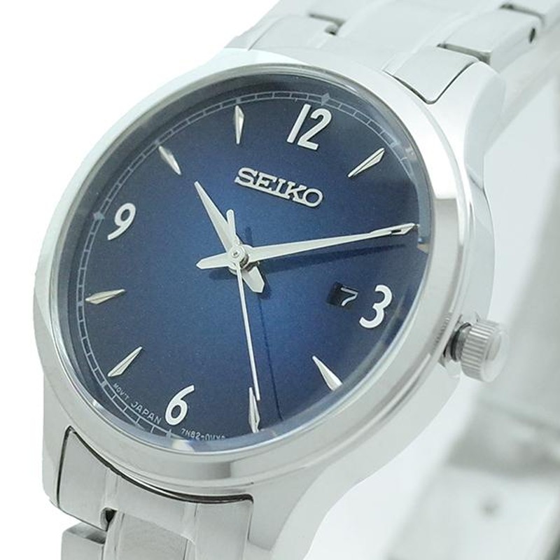 セイコー SEIKO 腕時計 レディース SXDG99P1 クォーツ ネイビー シルバー | LINEブランドカタログ