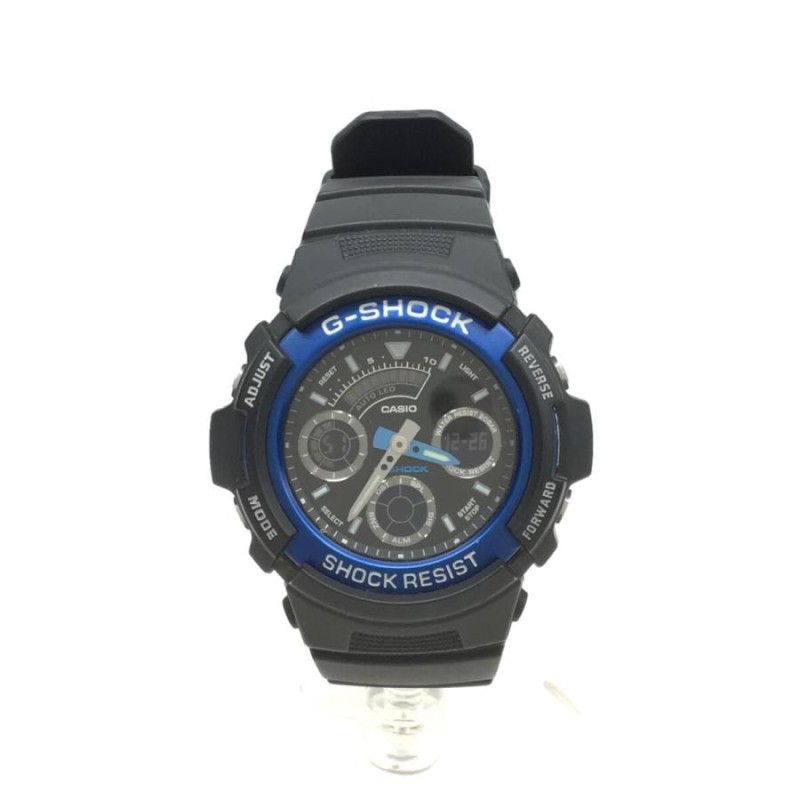 CASIO◇クォーツ腕時計・G-SHOCK/デジアナ/BLK | LINEショッピング