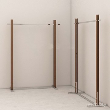 ✅開立發票 女裝店不銹鋼中島架展示架工作室衣服陳列架服裝店落地掛衣架子 YBT3