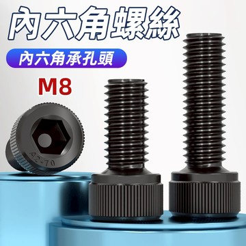 [台灣現貨+隔日寄送+實體店面]內六角螺絲 內六角承孔螺絲 M8 18T 合金鋼螺絲 12.9級 有頭內六角 高強度