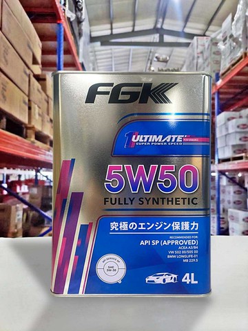 【4%點數】『油工廠』FGK 5W50 全合成機油 API SN 汽油【樂天APP下單限定】
