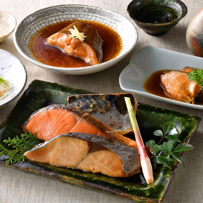 ギフト 海鮮 なだ万 料亭の焼魚・煮魚詰め合せ 送料無料 なだ万 贈り物 お取り寄せ ギフト 中元 お中元 御中元 歳暮 お歳暮 御歳暮 父の日 母の日