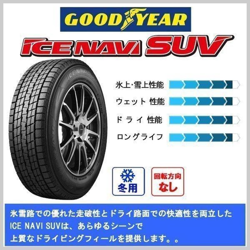 スタッドレスタイヤ 16インチ ICE NAVI SUV - タイヤ・ホイール