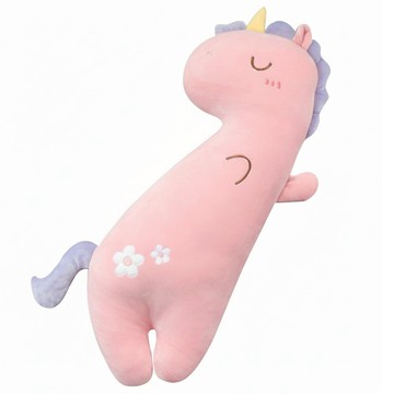 URBAN CAR 玩偶汽車安全帶緩衝墊  粉紅色恐龍  1個