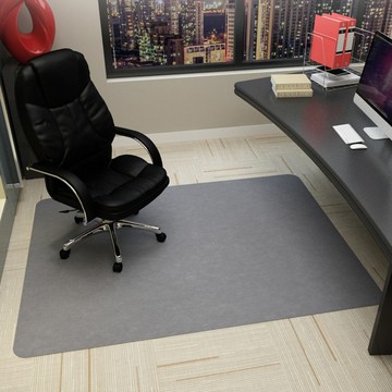 YOUFONE 防刮耐磨電腦椅保護墊/地板保護墊 140*160cm - 米白