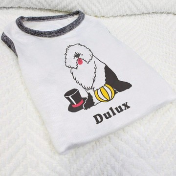 [毛孩姓名訂做款] 古代牧羊犬 Old English Sheepdog 反光衣(毛孩款)