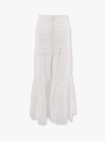 Dusta biologic cotton skirt with lace inserts - MARANT ETOILE - gender_Woman