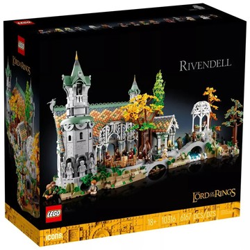 [樂享積木] LEGO 10316 魔戒-瑞文戴爾 ICONS系列