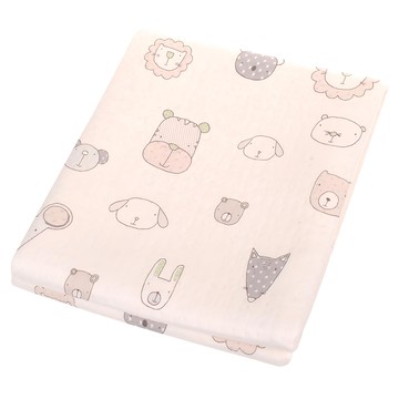 Wonabang 動物印花防水保潔墊  62 x 85cm  米色  1個