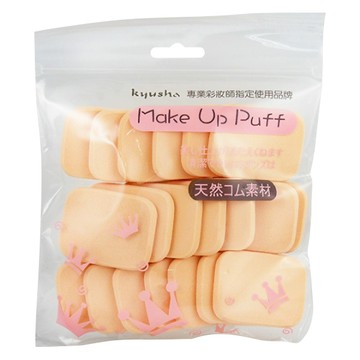 KYUSHA混合式乾濕兩用粉撲20入_方