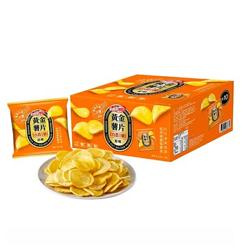[COSCO代購6] C886602 卡廸那 95℃黃金薯片原味 50公克 X 10包