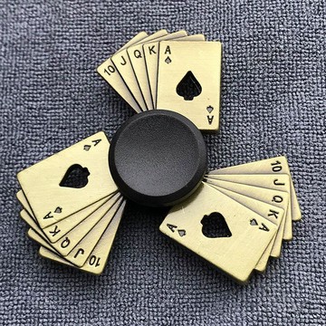 臺灣出貨🎊新款網紅減壓指尖陀螺兒童古銅手指旋轉陀螺手動合金解壓玩具金屬大減價🎁