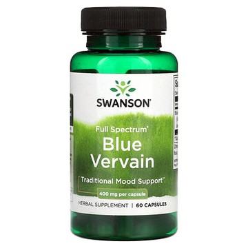 Swanson, 多面藍花馬鞭草，400 毫克，60 粒膠囊