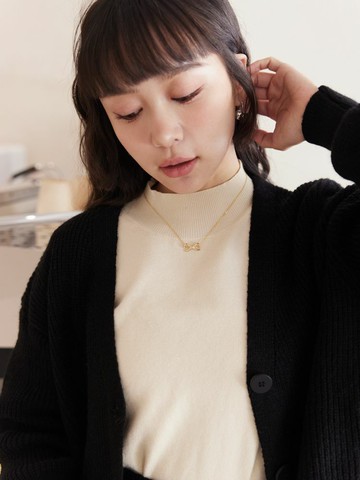 立體造型蝴蝶結項鍊