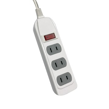spirit 過載防護型 PKG-2014C 1開4插 2P電腦延長線-12尺
