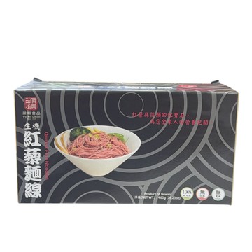〔即期特賣〕源順食品 生機紅藜麵線 麵線 生機 營養麵線 460g/1盒 單盒販售