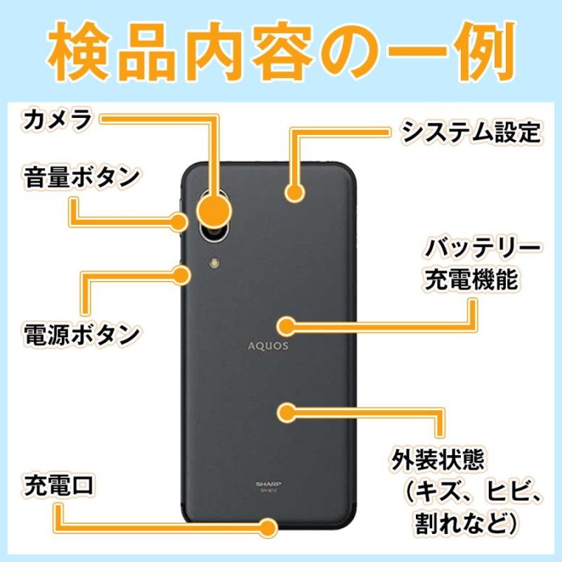 AQUOS sense3 SH-M12 シルバーホワイト SIMフリー 中古 スマホ 本体 美品 7日間返品OK あすつく shm12w8mtm |  LINEブランドカタログ