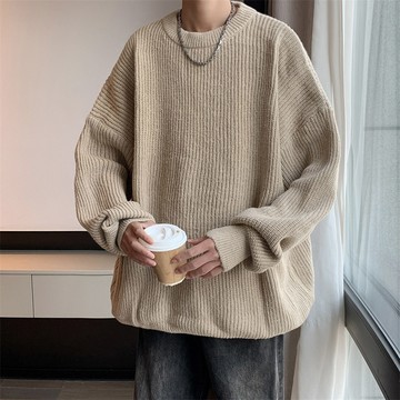 日系經典加厚高磅針織毛衣 / 男女皆可穿 / 7色 / S-4XL / 大尺碼【QTJBYK4092】