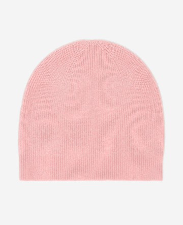 Kenneth Cole | Site Exclusive! Wool Cashmere Rib Knit Beanie Hat in BLUSH