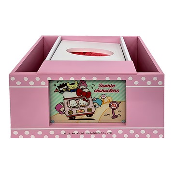 U-House 樺新 吊帶褲小夜燈面紙收納盒 12 x 10.8 x 22cm  SY1017  1個