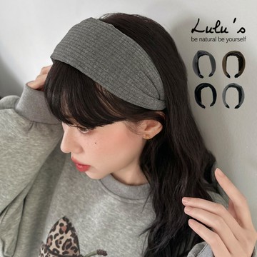 特價/現貨/坑條加寬髮箍４色【A08250029】