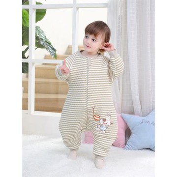 1春秋裝2寶寶連體衣兒童睡衣嬰兒分腿睡袋空調服3男童衣服4女童款