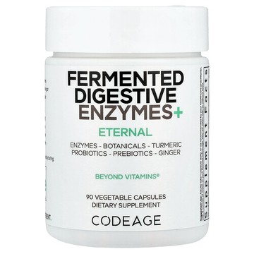 Codeage, 發酵消化酶 +，90 粒素食膠囊