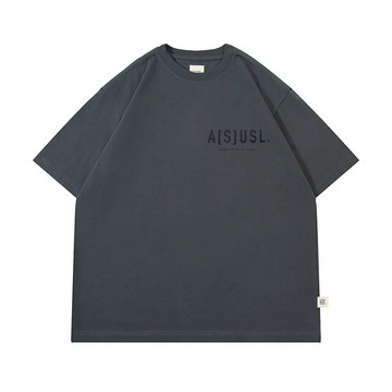 A[S]USL TONAL FLOCKING LOGO TEE 日系 寬鬆 高磅短袖上衣