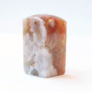 印章黃糖白花櫻花瑪瑙