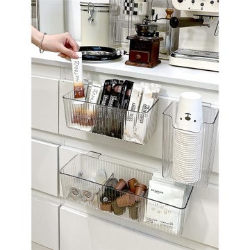 茶包收納盒壁掛咖啡角桌面膠囊咖啡收納掛籃吧臺零食茶葉置物框