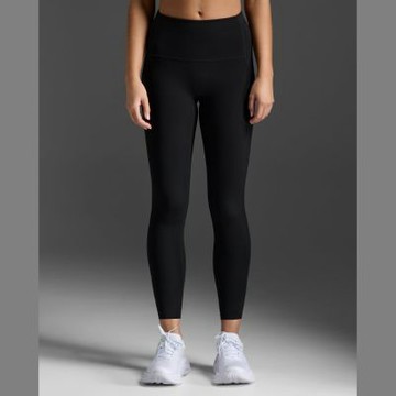2XU W Form Stash Hi-Rise Compression Tight With Pockets 女士 全長高腰修身多功能口袋深蹲防透壓縮褲｜黑