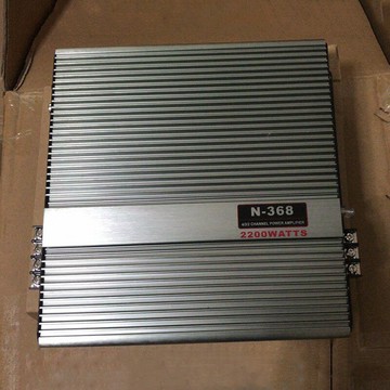 汽車擴大機 汽車音響大功率2聲道二音路車用功率擴大器