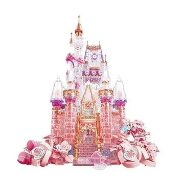 SEMBO BLOCK 森寶積木 星月城堡 玫瑰星雲 積木  1個  玫瑰金 + 紫色