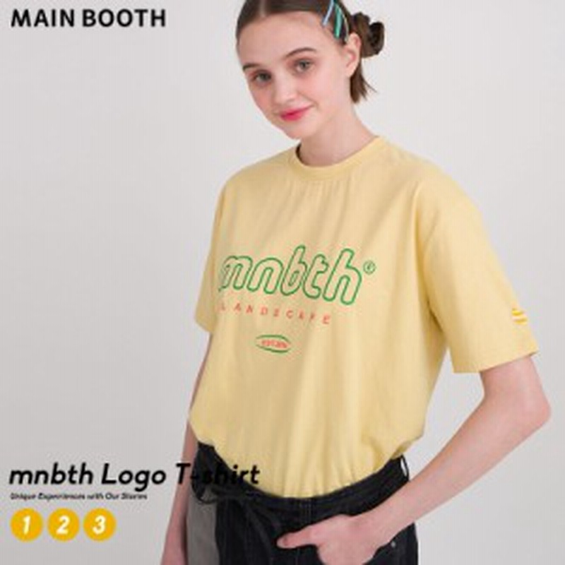メール便対応 Main Booth メインブース ペア Tシャツ 半袖 おそろ カップル ペアルック ロゴ 韓国 ファッション ブランド オルチャン 通販 Lineポイント最大1 0 Get Lineショッピング