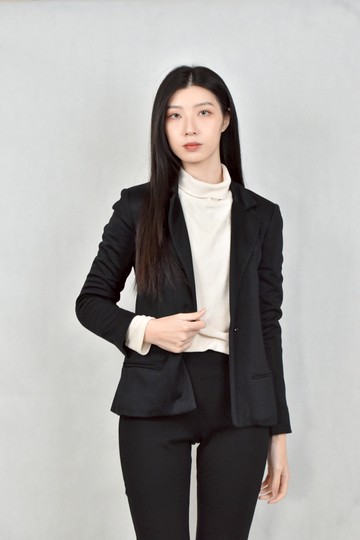 (S) fendi黑色西裝外套